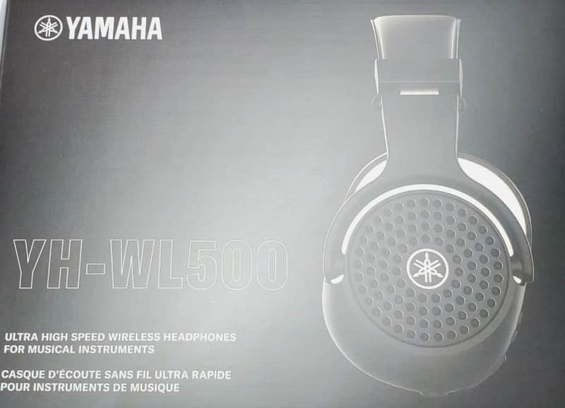 Yamaha YH-WL500 Wireless Headphones 2023 - Present - Black image 1