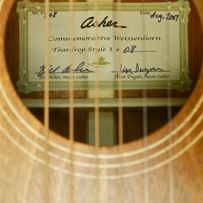 Asher Weissenborn Inspired Teardrop Lap Steel 2007 played by Greg Leisz on Jackson Browne recordings image 4