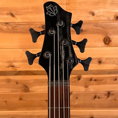 Ibanez BTB865SC Electric Bass Guitar - Weathered Black Low Gloss image 3