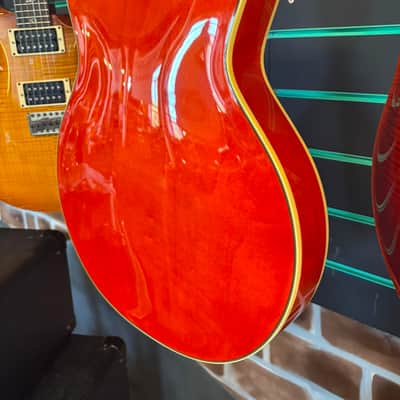 Gretsch Electromatic G5422T Orange Stain 2016 Semi-Hollow Electric Guitar image 14