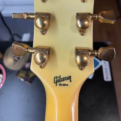 Gibson Les paul custom 2000 - Antique white image 3