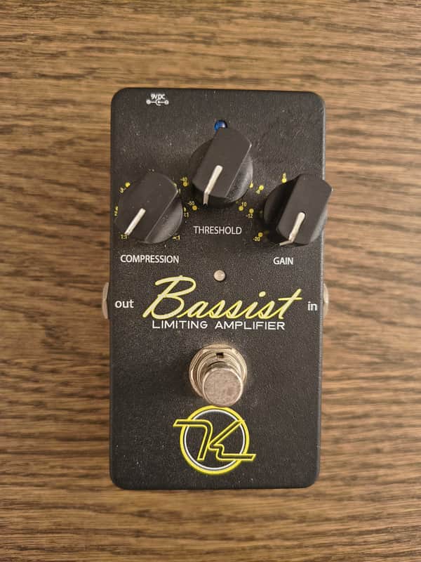 Keeley Bassist Compressor 2014 - Present - Black image 1