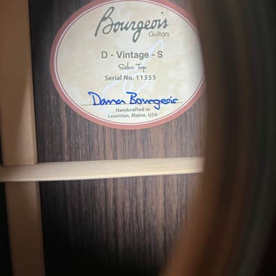 Bourgeois Professional Series Vintage Dreadnought - Satin image 4