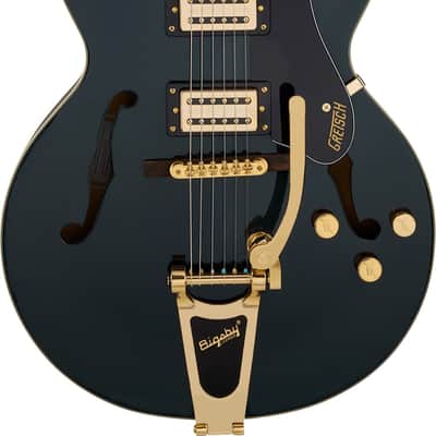 Gretsch Limited G2420TG Streamliner Hollow Body Electric Guitar with Bigsby Cadillac Green image 1