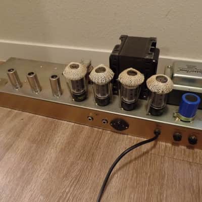 Handmade 1968 Marshall Super Lead Plexi 12,000 Series CLONE/REPLICA Mustard Caps Iskra image 15