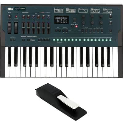 Korg Opsix mk II Altered FM Synthesizer with Damper Pedal image 2