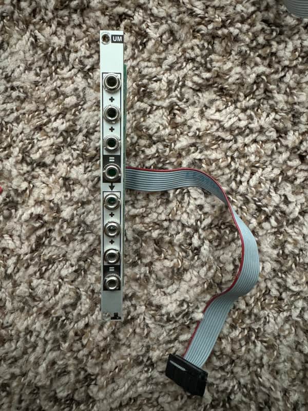 Intellijel Unity Mixer Dual 3:1 / 6:1 CV / Audio Mixer Eurorack Synth Module 2010 - Present - Silver image 1