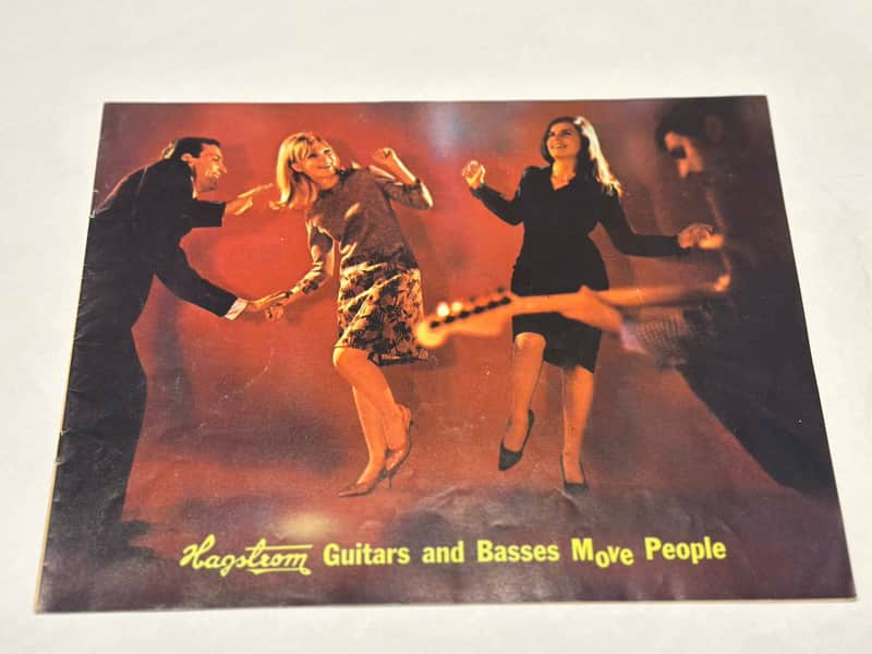 Hagstrom Guitars & basses "Move People" catalog 1966 image 1