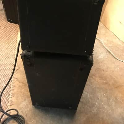 Vox V1123 Buckingham 3-Channel 35-Watt 2x12" Piggyback Guitar Amp 1967 - Black image 3
