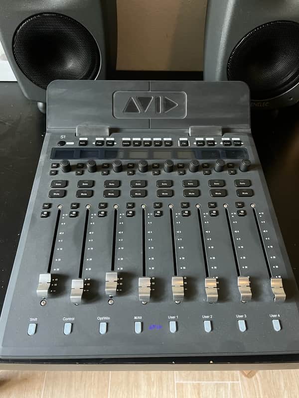 Avid S1 8-Fader EUCON Desktop Pro Tools Control Surface image 1