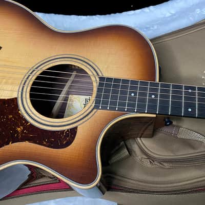 NEW! Taylor 414ce Studio Acoustic-Electric Guitar - Shaded Edgeburst - 4.75lbs - Authorized Dealer - G06278 image 3