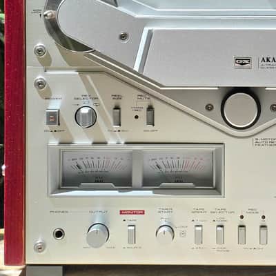 Akai GX-636 Pro Serviced Open Reel 6 Head Tape Recorder LED Upgrade, Custom Panels image 6