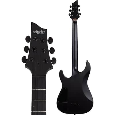 Schecter Guitar Research C-1 Platinum Blackout Electric Guitar 2025 - Satin Black image 4