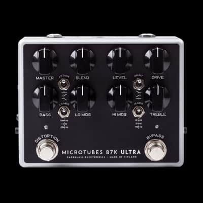 Darkglass Electronics Microtubes B7K Ultra V2 Bass Preamp Overdrive Effect Pedal with Aux-In image 1