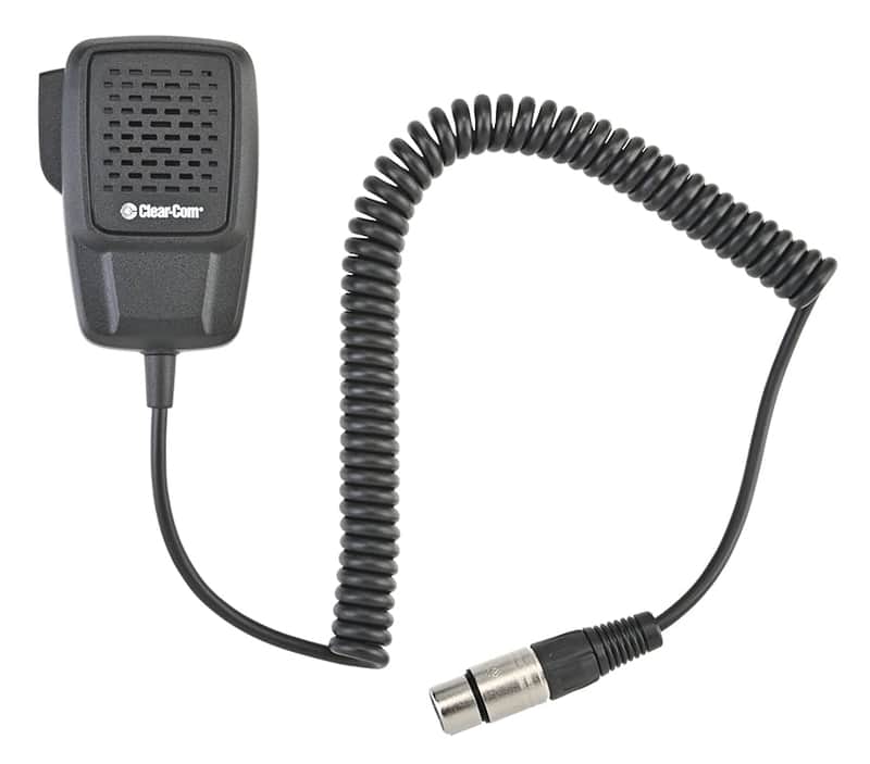 (Mint) Clear-Com PT-8-X4 Fist Microphone, Push-to-Talk, XLR (F) 4 pin image 1