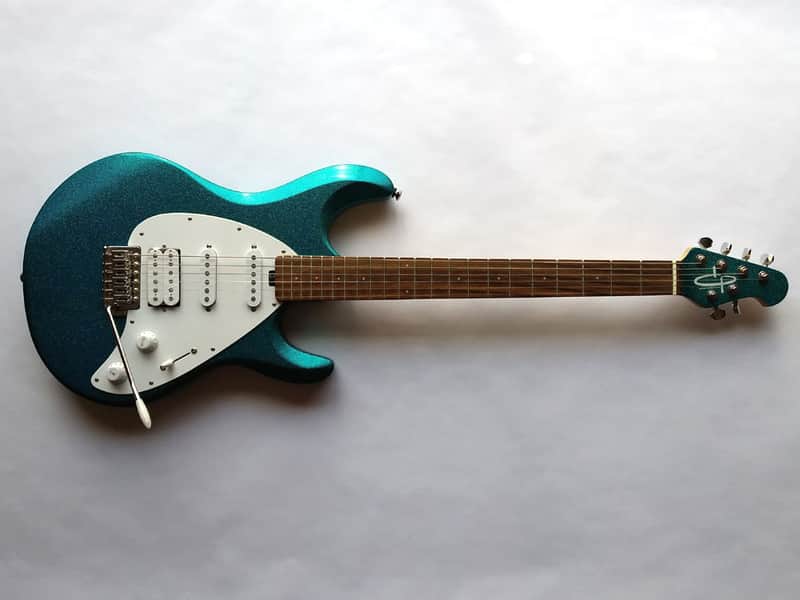 OLP MM4 Blue Officially Licensed Ernie Ball Music Man | Reverb