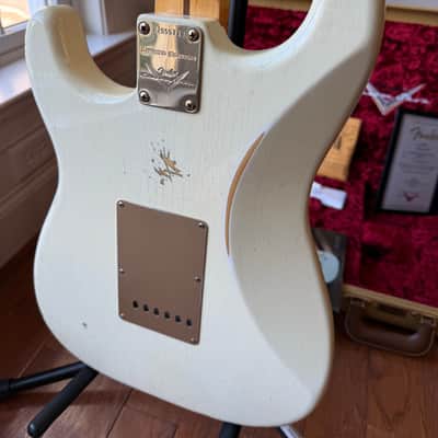 2021 Fender Custom Shop ‘55 Stratocaster Relic - Aged Desert Tan image 11