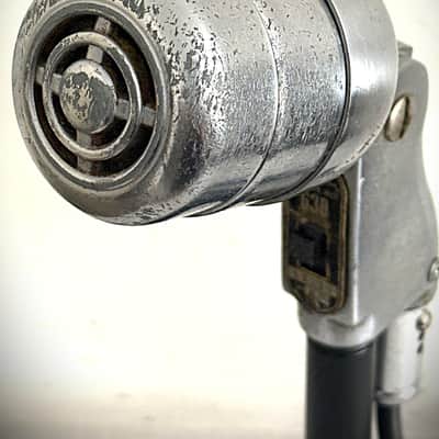 Vintage 1950’s Electro Voice 630 Dynamic Microphone, working, stand w/cable image 9