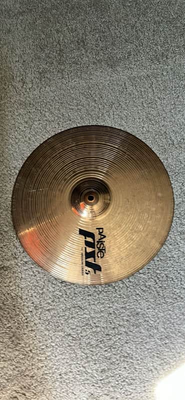 Paiste PST 5 Cymbals (ride, crash, hi-hats) image 1