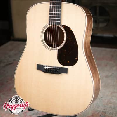 Martin Custom Shop Dreadnought Acoustic Guitar - Black Walnut with Hardshell Case image 1