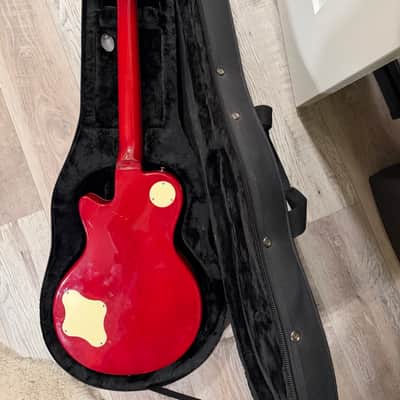 Stagg L320CS Electric Guitar with Case Flamed Cherry Sunburst image 5