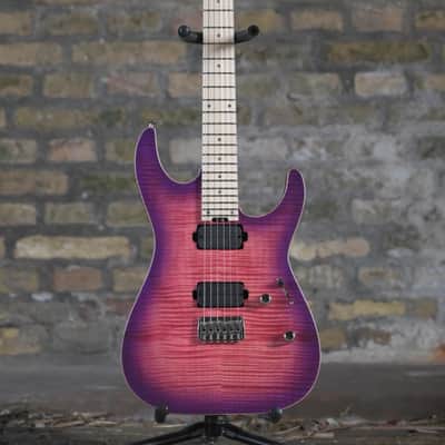 ESP USA M-II HT SD RM - Cranberry Burst - Demo image 3