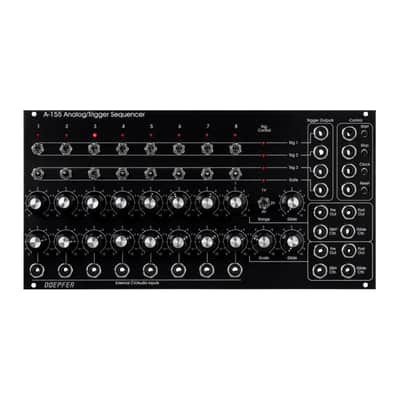 Doepfer A-155V Analog/Trigger Sequencer Vintage Edition (Black) image 1