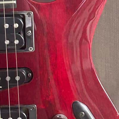 Ibanez S6CST / S-PB1 / S-PB2-TRD J. Custom 1999 - Transparent Red image 7