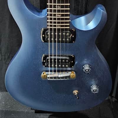 PRS SE CE 24 Standard Satin Stoptail Electric Guitar - Ice Blue Metallic 2025 image 2