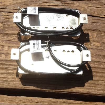 Lindy Fralin BIG SINGLE Pickup Set NICKEL Covers Humbucker Sized Perfection image 3