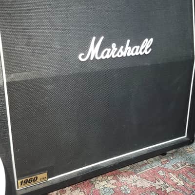 Marshall 1960A Lead 300-Watt 4x12" Angled Guitar Speaker Cabinet - Black image 3