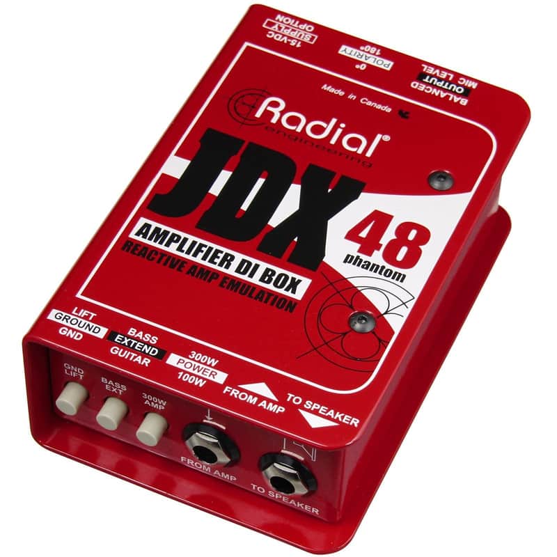 Radial DI JDX48 Amplifier Direct Box image 1