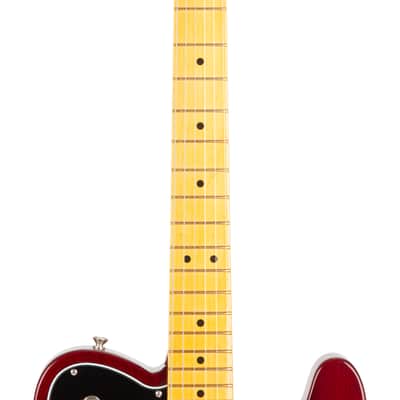 2022 Fender American Vintage II 77 Telecaster Custom Electric Guitar, Maple FB, Wine, VS22XXXX image 6