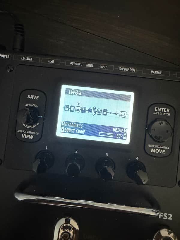 Line 6 POD HD500 Multi-Effect and Amp Modeler 2010 - 2013 - Black image 1