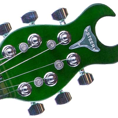 Burns Steer BL-1000-GRS04 Green Burst Electric Guitar image 6