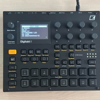 Elektron Digitakt II 2024 - Present - Black image 2