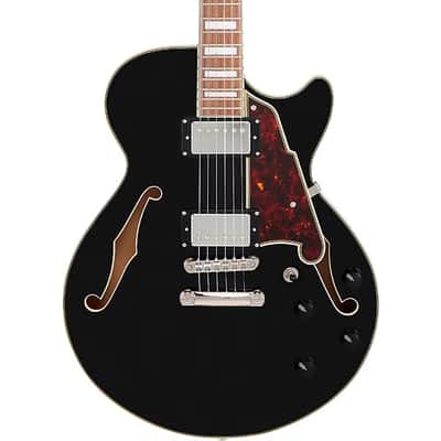 D'Angelico Premier SS Single Cutaway w/ stop-bar tailpiece, Black* w/ DAPSSSBKNS image 16