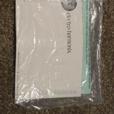 Electro-Harmonix Bass Big Muff PI Warranty and Registration and Instructions image 1