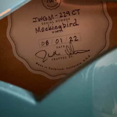 Josh Williams Mockingbird 2022 - Pelham Blue image 5