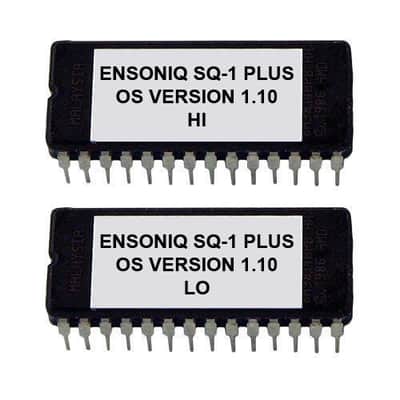 Ensoniq SQ-1 + OS Version 1.10 Eprom Firmware Upgrade update SQ1+ Plus Chip