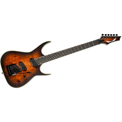 Dean Exile Select Multiscale with Kahler Electric Guitar Regular Satin Natural Black Burst image 7