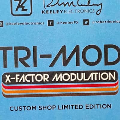 Keeley Tri-Mod X-Factor Modulation Custom Shop Limited Edition image 8