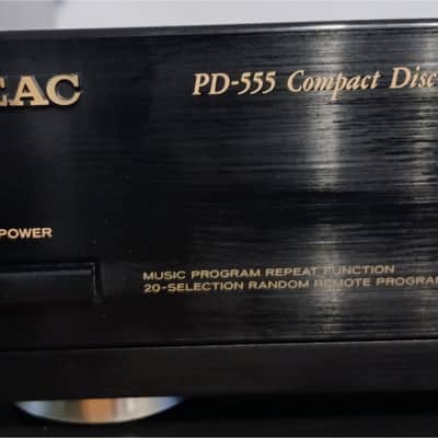 Teac PD-555 CD Player - With Remote -Tested - Works - See Video - Read image 2