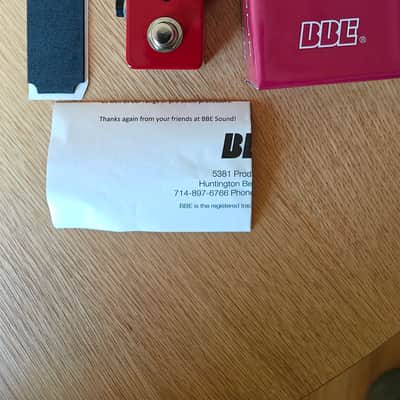 BBE MS-92 Mini Sonic Stomp image 2