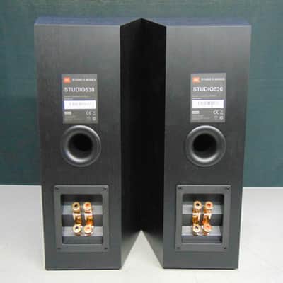 JBL Studio 530 BK 125W 5-1/4" Bookshelf Speakers, Black image 5