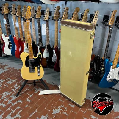 Fender   Custom Shop 2018 Limited 51 Hs Telecaster Relic Antique Nocaster Blonde image 3