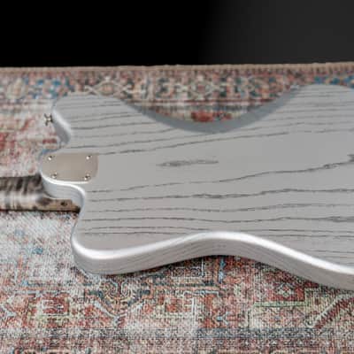 Deimel Firestar 2025 - Silver w/ Black pores & Guard. Righteous Sound Pickups. NEW, (Authorized Dealer) image 13