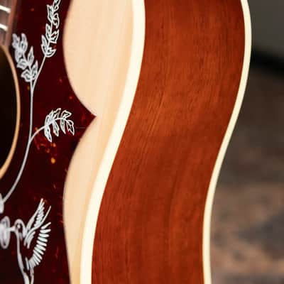 Gibson Hummingbird Special Dreadnought Acoustic/Electric Guitar - Natural Satin with Gig Bag image 9
