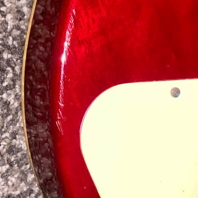 Vintage 1980 Aria pro II  Standard  les paul.copy        electric guitar    made in japan     Sunburst. image 6