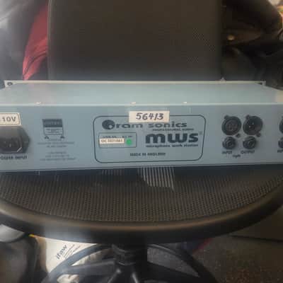 Oram Sonics Mws dual channel preamp - blue image 2